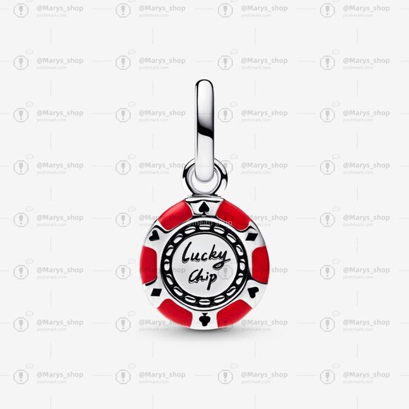 Pandora Lucky Chip Dangle Charm - Picture 2 of 5